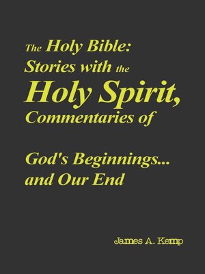 cover image of The Holy Bible